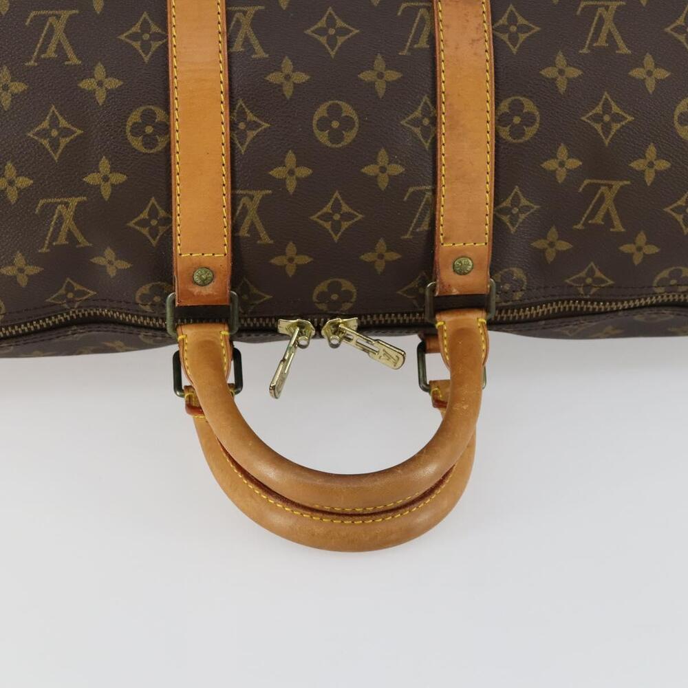 LOUIS VUITTON Monogram Keepall 45 Boston Bag M41428 LV Auth 156591 - Picture 7 of 16